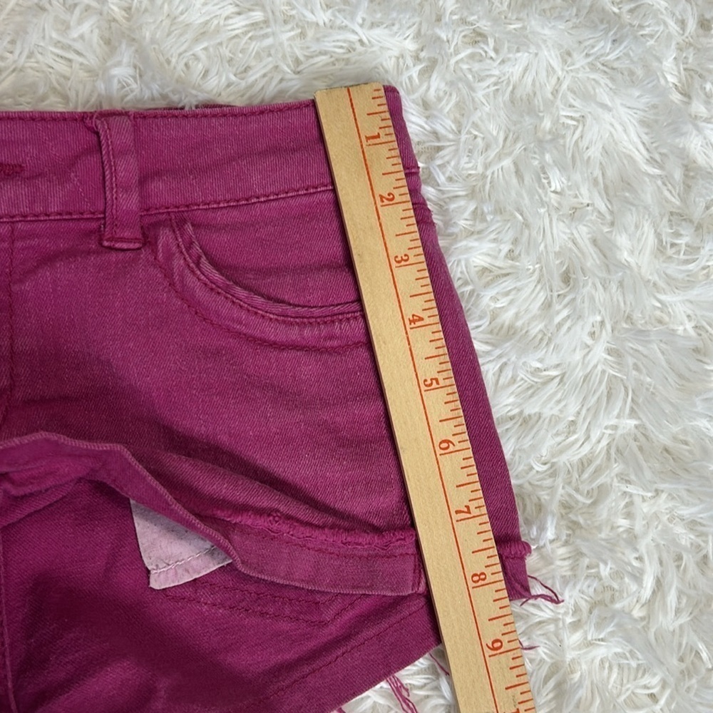 Women's Purple Denim Shorts | Purple Shorts | Denim Shorts | Forever 21 - Picture 8 of 9